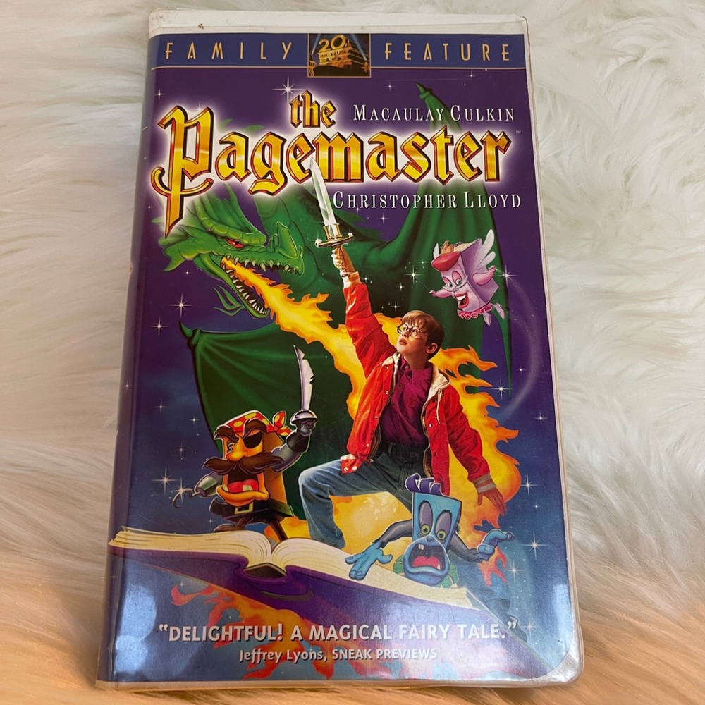 The Pagemaster, VHS 20th Century Fox Movie